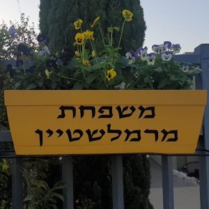 אדנית ממותגת שם משפחה אדנית יפייפיה שתשדרג את הכניסה לבית!